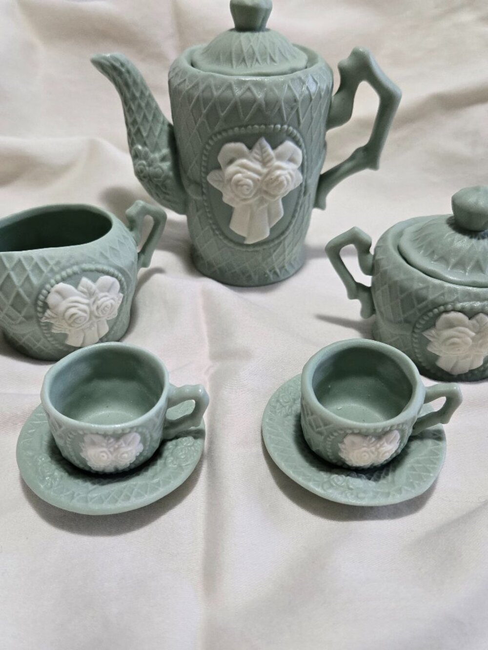 Miniature Ten Piece Tea Set